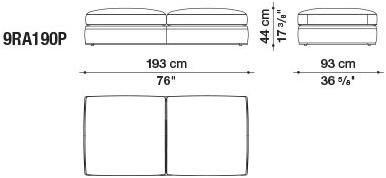 B&B Italia Диван из ткани Richard sun-id-1429934 - Вид №10