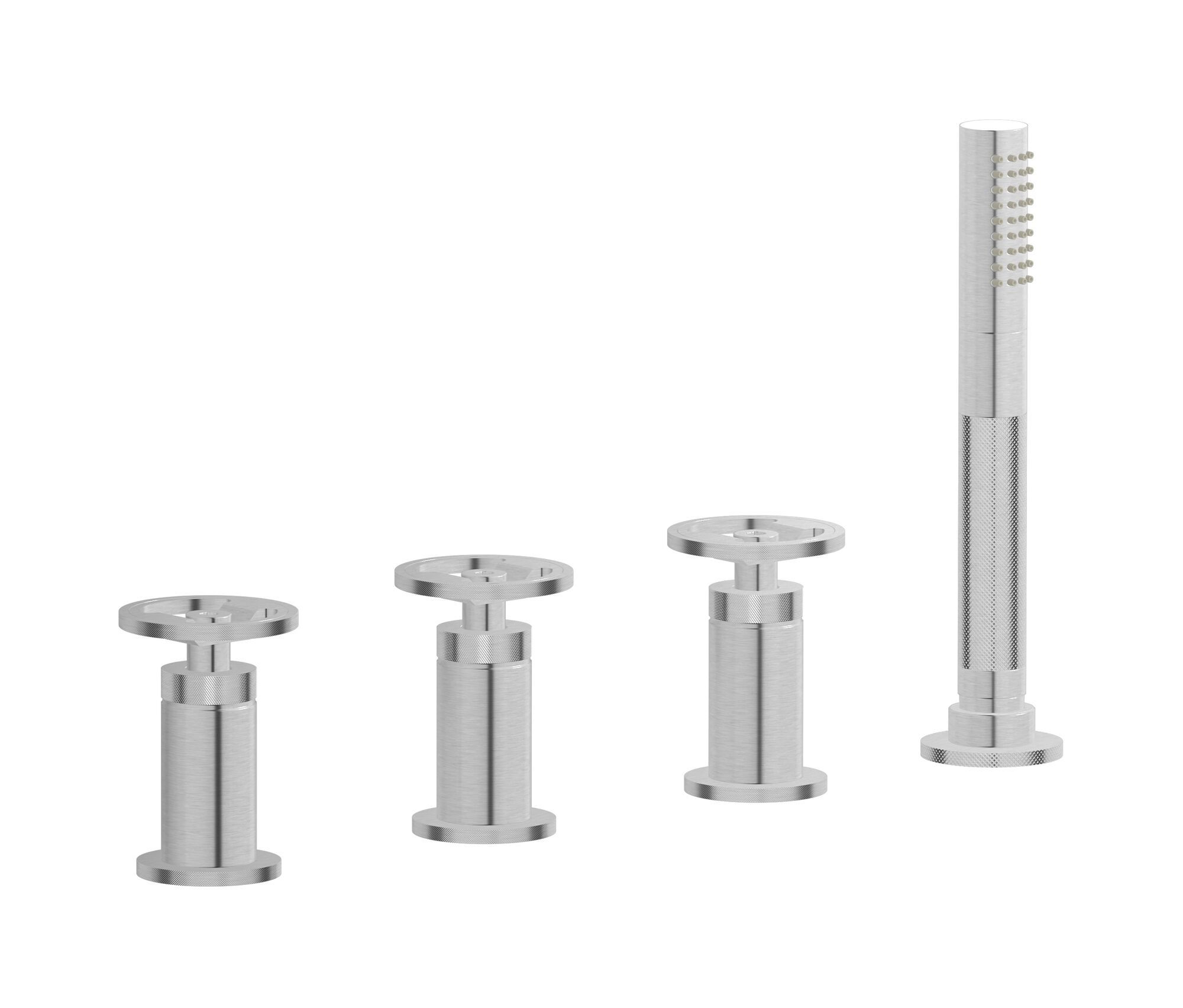 Смеситель для ванны с 4 отверстиями и ручным душем IB Bold ARCH-00153164 - Вид №20