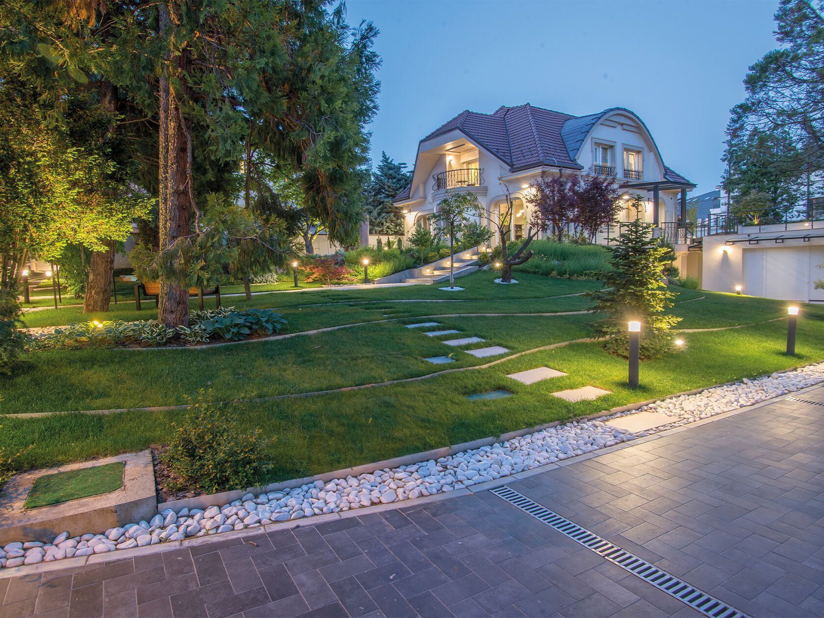 Алюминиевый и поликарбонатный светодиодный световой столб [LND] общие ARCH-00029781 - Вид №2