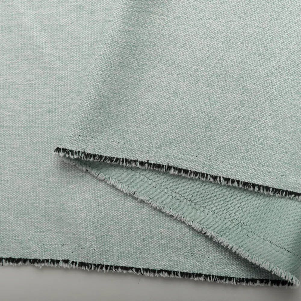 Ткань Tex republic Soleil блэкаут-лен 300 см цвет фисташковый п/м 83603251 STLM-2075407  - Вид №1