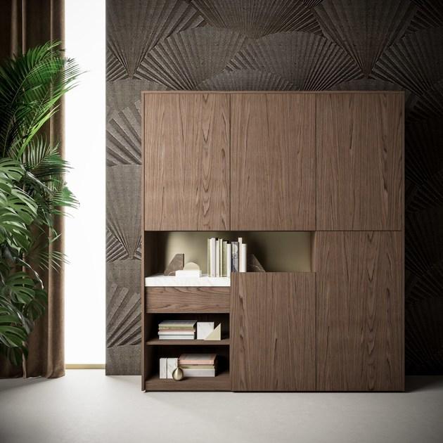 PROF Офисный шкаф из дерева с распашными дверцами Block 2.0 sun-id-1344718 - Вид №2