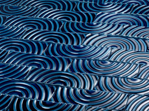 Керамическая трехмерная поверхность плитки