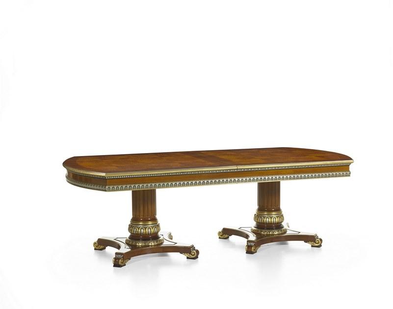 SCAPPINI & C Прямоугольный раздвижной обеденный стол из ясеня 35th anniversary 2710-2712 - Вид №1