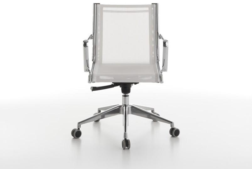 Manerba Офисное кресло с вращающейся сеткой на колесиках Net U189g06 - Вид №1