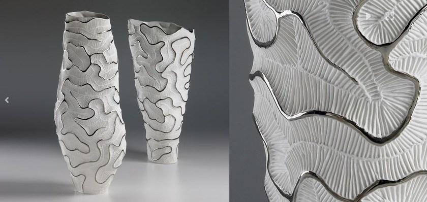 Fos Ceramiche Фарфоровая ваза Fossilia Fpf-12 - Вид №2