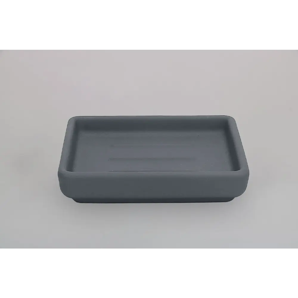 Керамическая мыльница PROFFI HOME Graphitel в сером цвете 89381145 STLM-1577621 - Вид №1