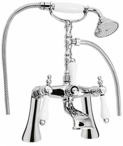 Rubinetteria Giulini Настенный смеситель для ванны с ручным душем Praga - praga crystal F7500cb