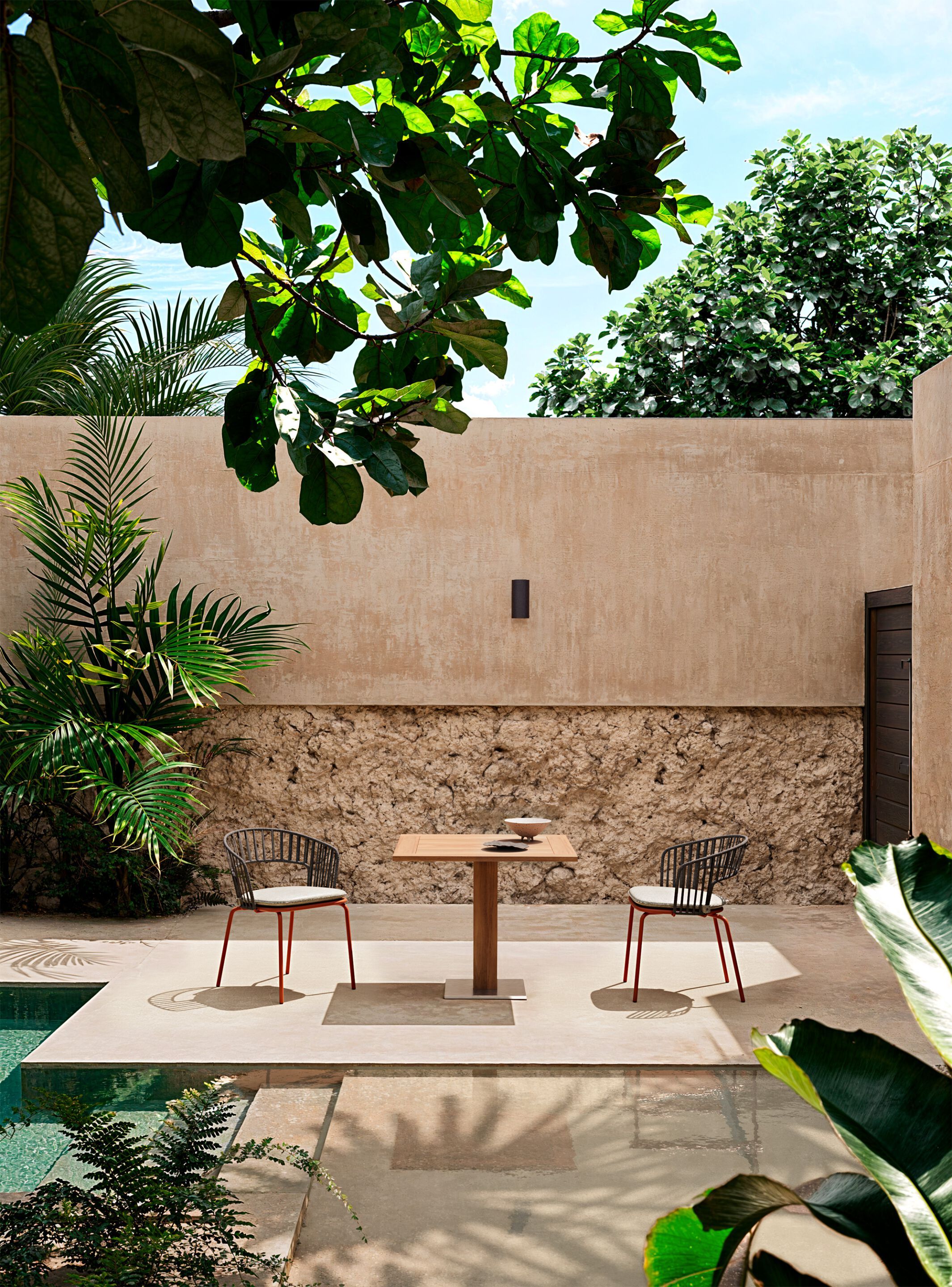 Квадратный стол из тикового дерева Atmosphera пустыня ARCH-00063316 - Вид №1