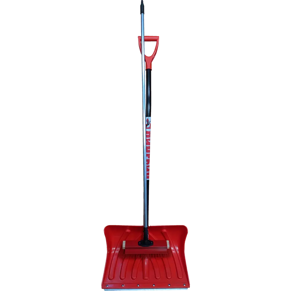 Набор из лопаты для уборки снега и щётки «Удача Пингвина» Инструм-Агро STLM-2166454