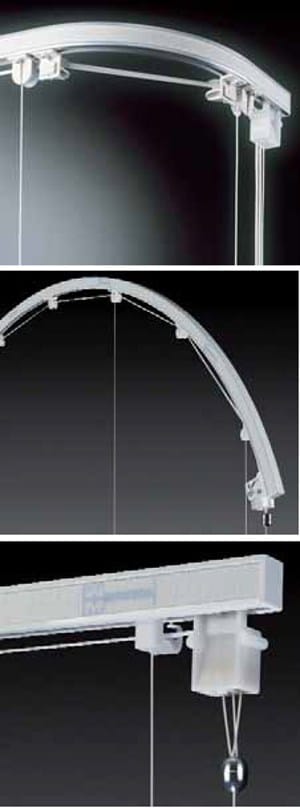 Алюминиевая направляющая для занавесок Mottura Basic ARCH-00026854