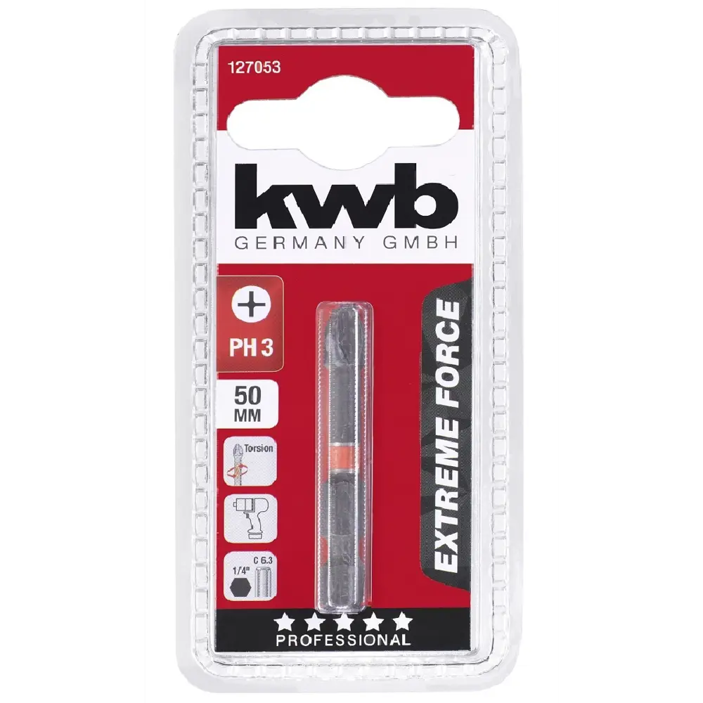 Бита ударная KWB 127053 PH3x50 мм 86839464 STLM-2058773 Santreyd  - Вид №1
