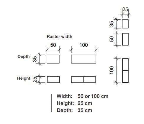 Деревянный вертикальный навесной шкаф Rolf Benz Rolf Benz 9200 узкий ARCH-00035563 - Вид №3