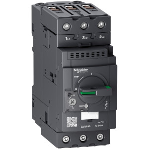 GV3P80 GV3, 50кА, 3P, 80А Schneider Electric TeSys