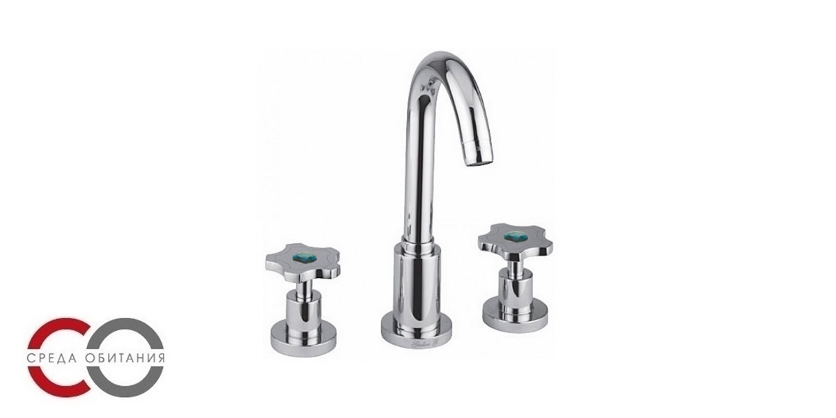 Смеситель для раковины Olympia Ceramica Impero Style Guilini G 3612A - Вид №1