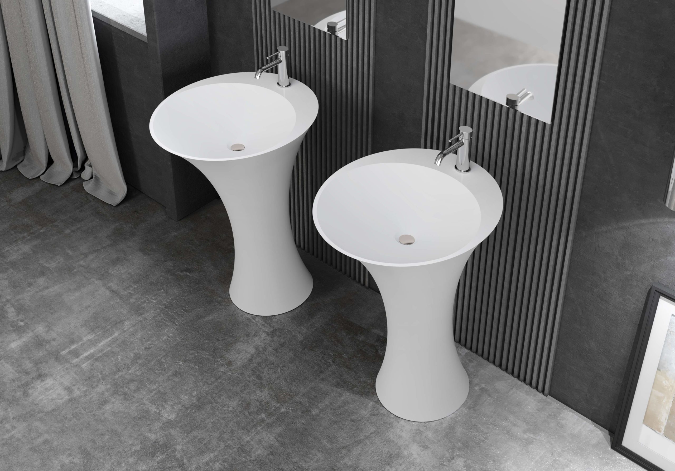 Hilton white Mastella  Раковина  - Вид №2