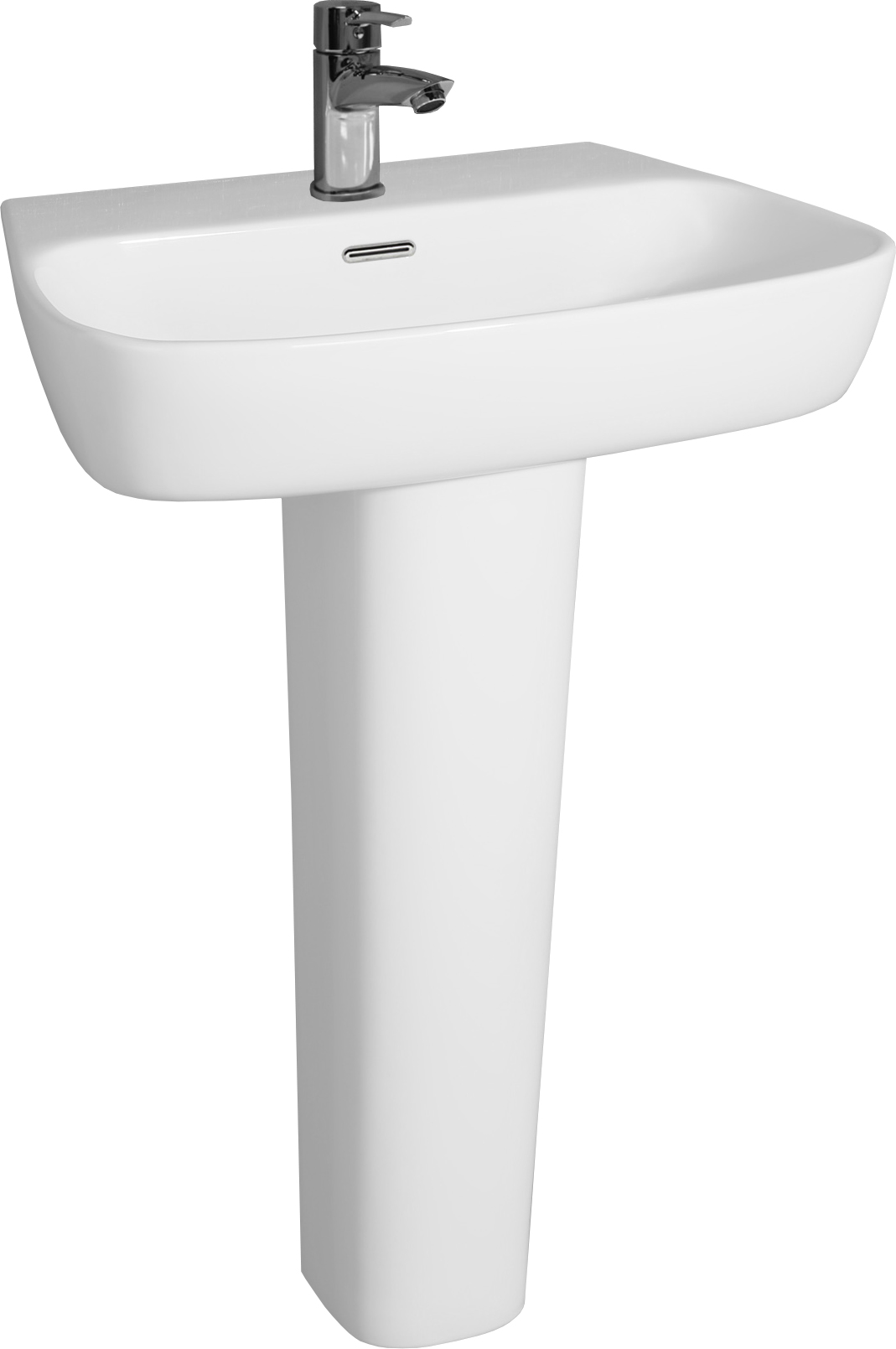 BB121L Напольная раковина стоящая овальная BELBAGNO ROMINA - Вид №1