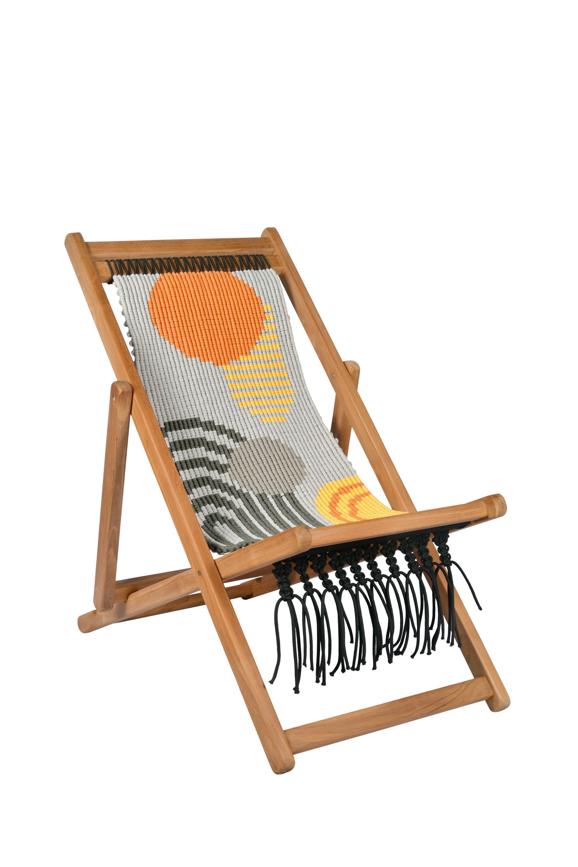 Кресло для отдыха из тикового дерева и веревки cbdesign Виареджо ARCH-00142467 - Вид №74