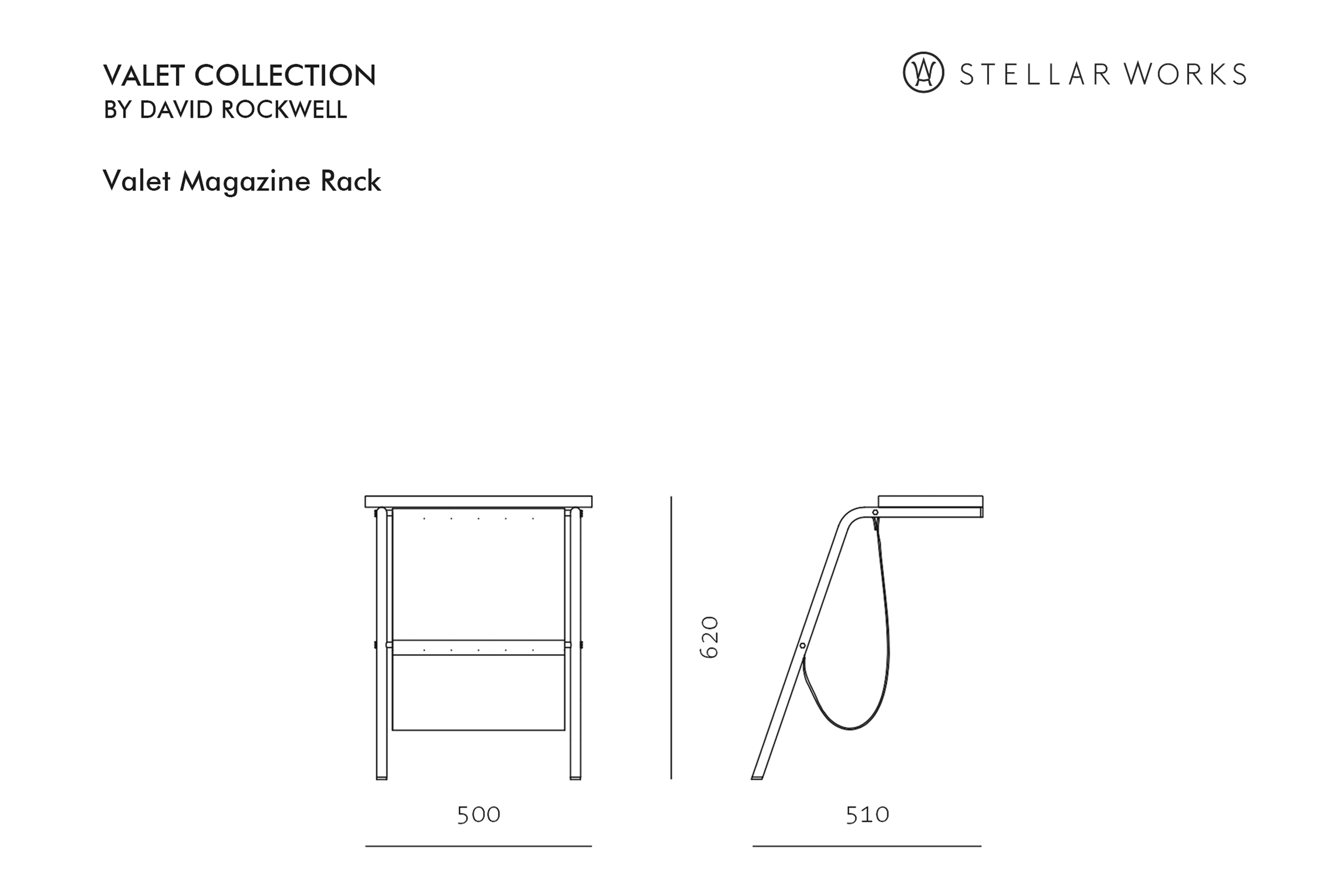 2000983201188 Cтеллаж Valet LAZY LIFE PARIS  - Вид №1