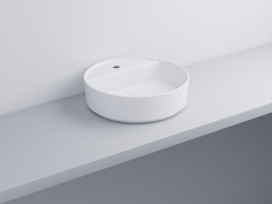 SHCOLATF-BL Раковина круглый одно отверстие под смеситель cielo Shui Comfort