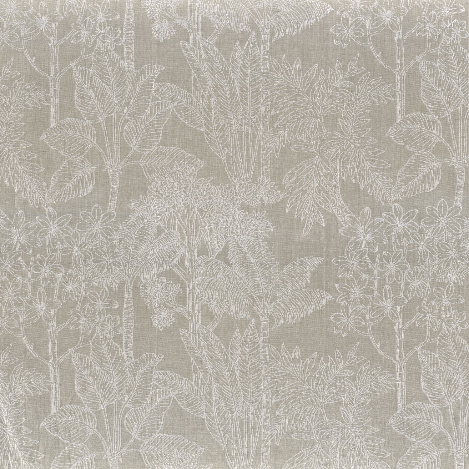 Жаккардовая ткань для штор с графическим рисунком Casamance Voyage Imaginaire ARCH-00127921 - Вид №2