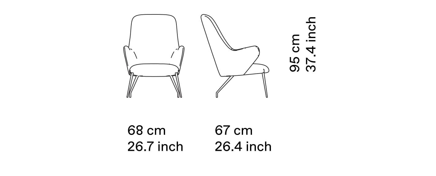 Тканевое кресло с подлокотниками DIZA OXYQ ARCH-00072199 - Вид №7