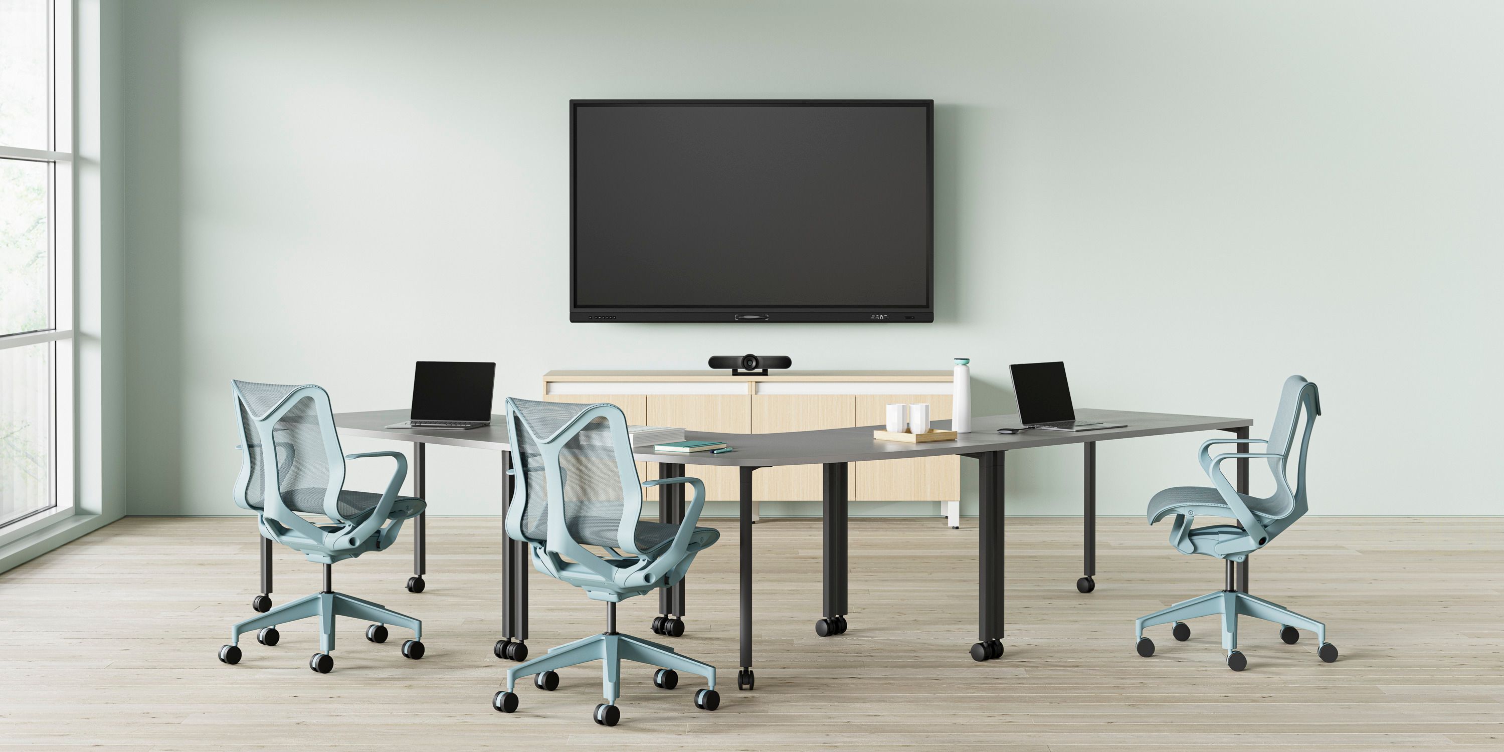 Эргономичный офисный стул с низкой спинкой Herman Miller Cosm ARCH-00114176 - Вид №15