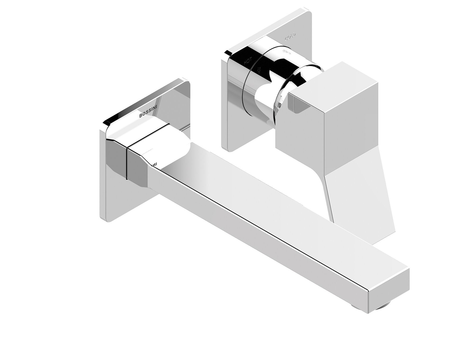 Смеситель для раковины из хромированной латуни Bossini Aki ARCH-00063582