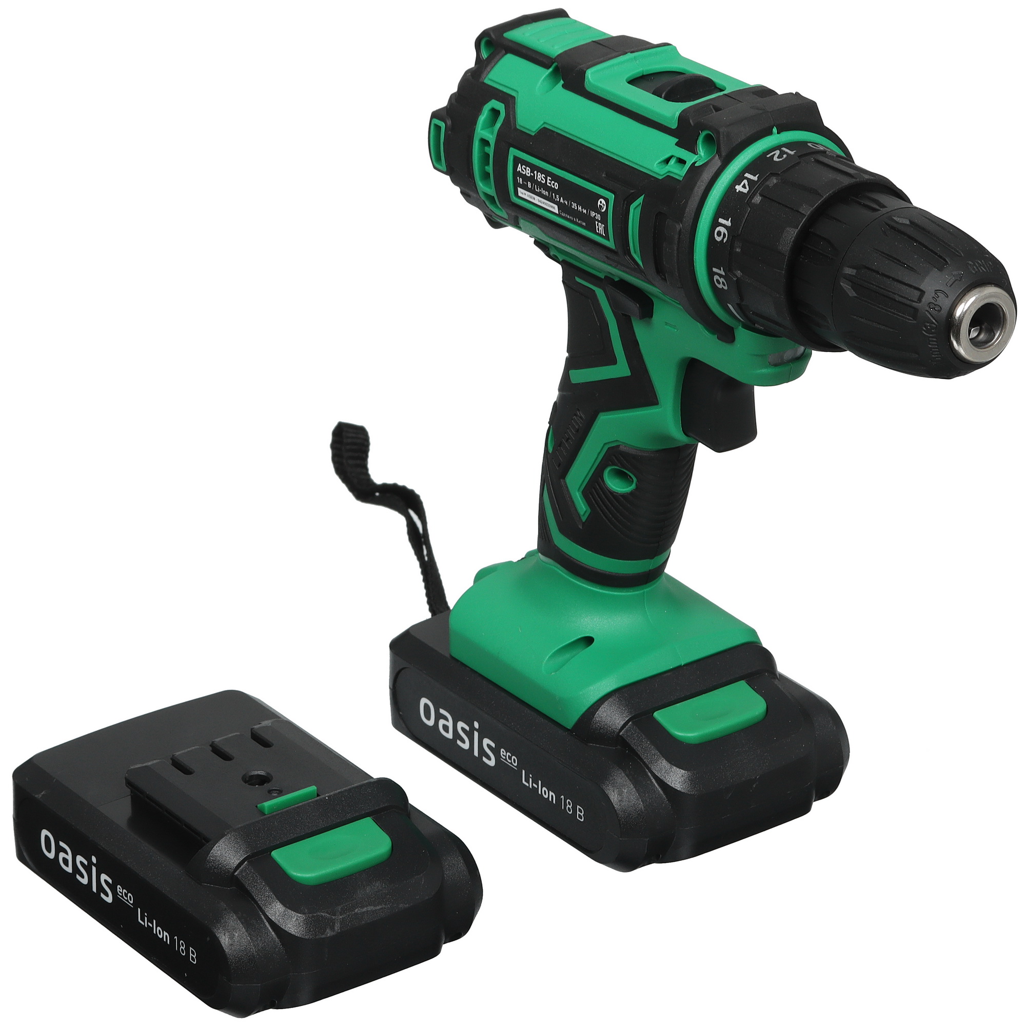 Шуруповерт Oasis ASB-18S Eco 9125032 STDN-0044644 - Вид №1