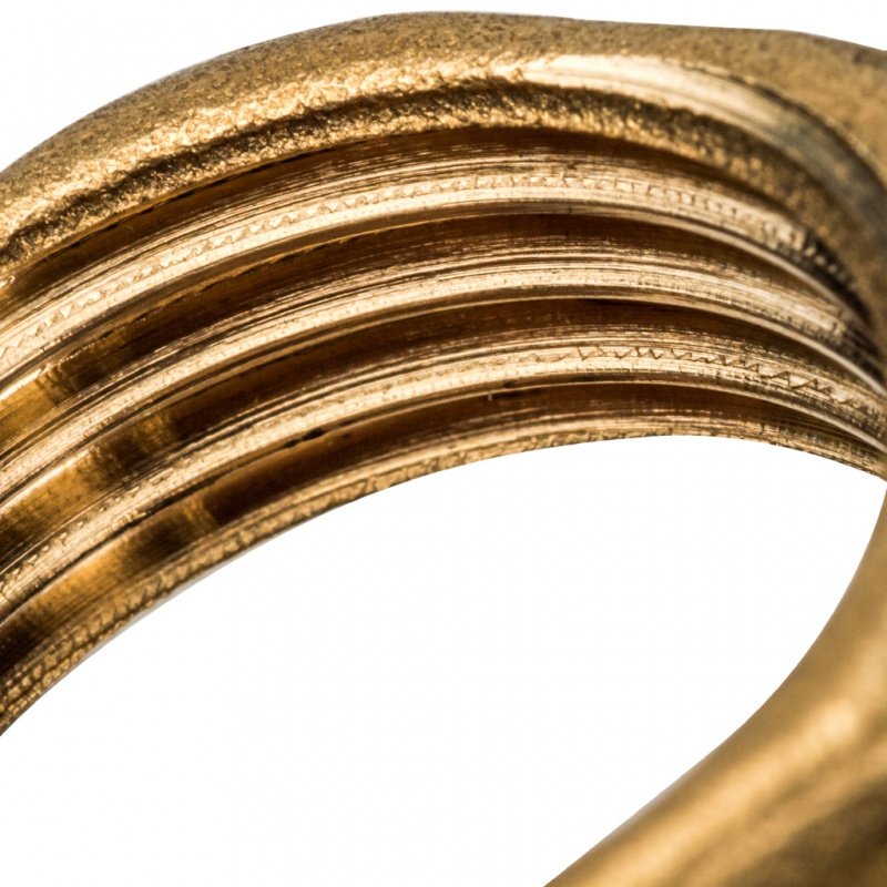 Контргайка с упором 1/2" латунь STOUT SFT0023000012 - Вид №2