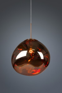 2000983200501 Подвесной светильник Melt Copper диаметр 38 ELECTRORETRO