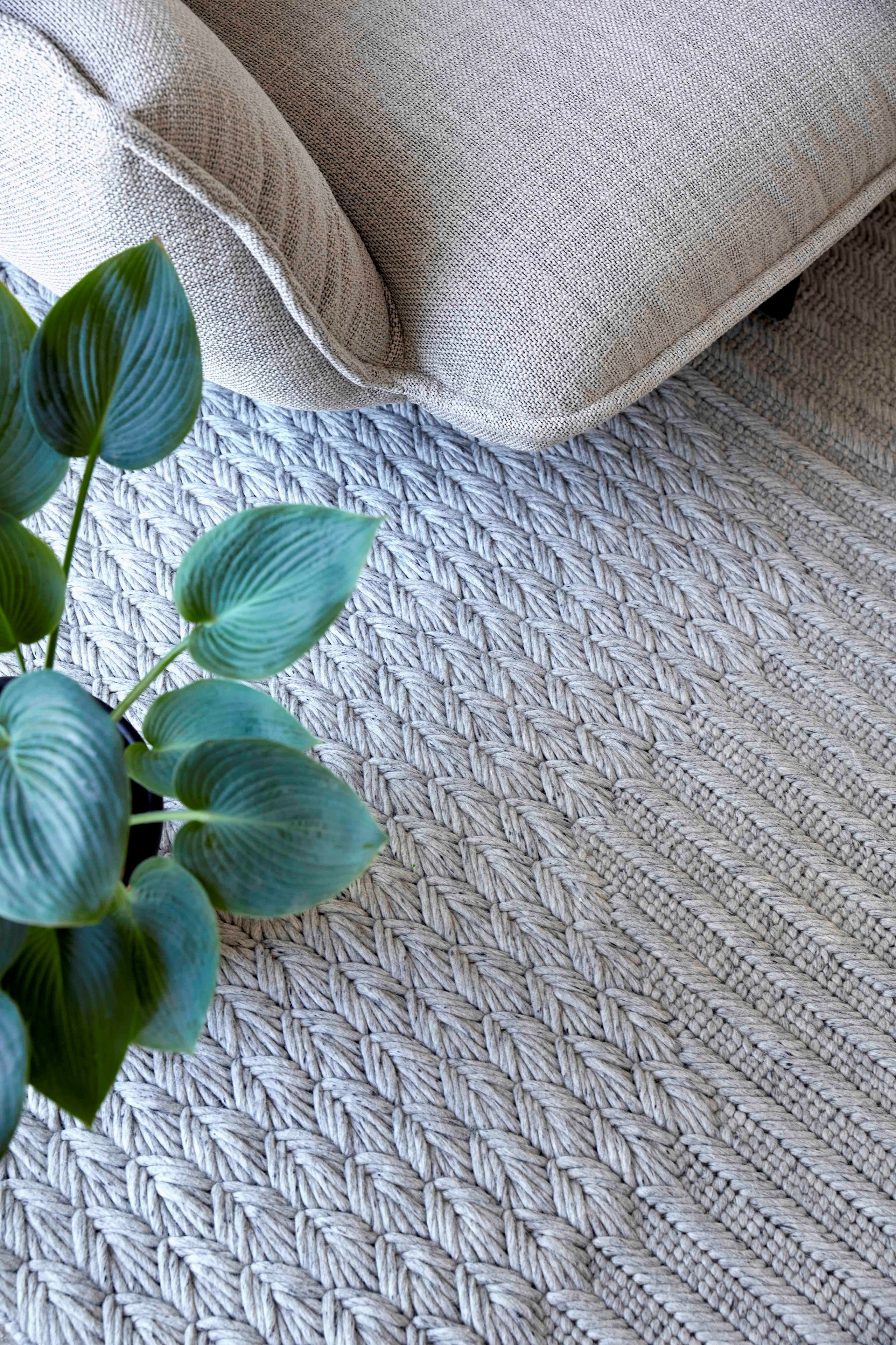 Шерстяной прямоугольный однотонный ковер GAN CHADDAR ARCH-00151932 - Вид №7