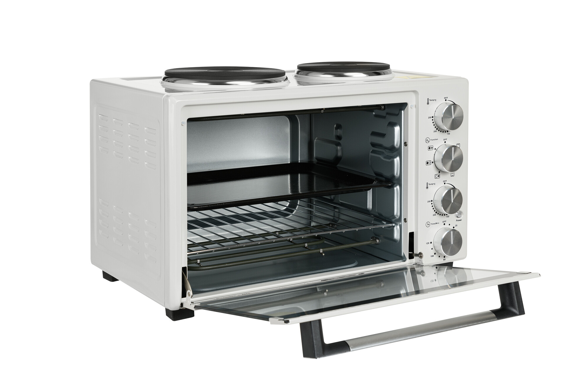 9080986 Мини-печь Kraft KFC-MOHP 380 HW белый STDN-0143828 - Вид №2