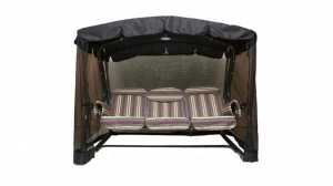 Качели садовые трехместные SunGarden IMPEX  040324 Черный