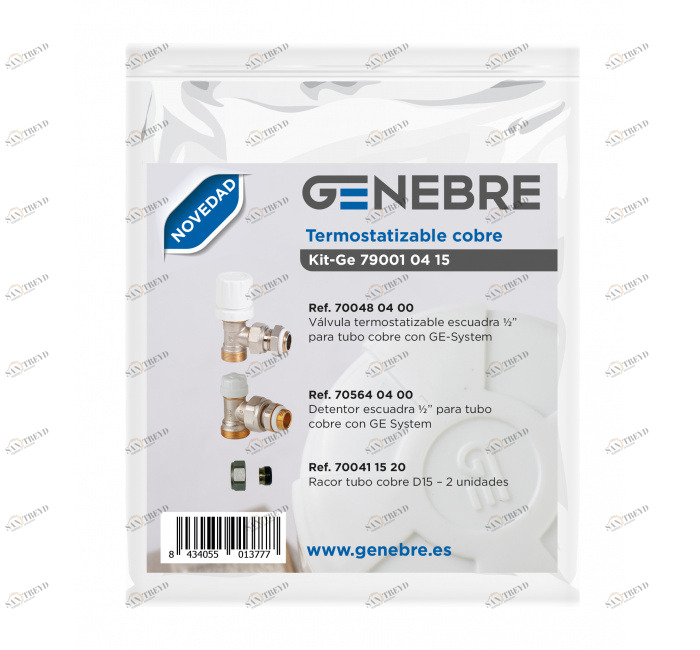 GENEBRE 79001 04 16 Термостатический комплект GE-SYSTEM 