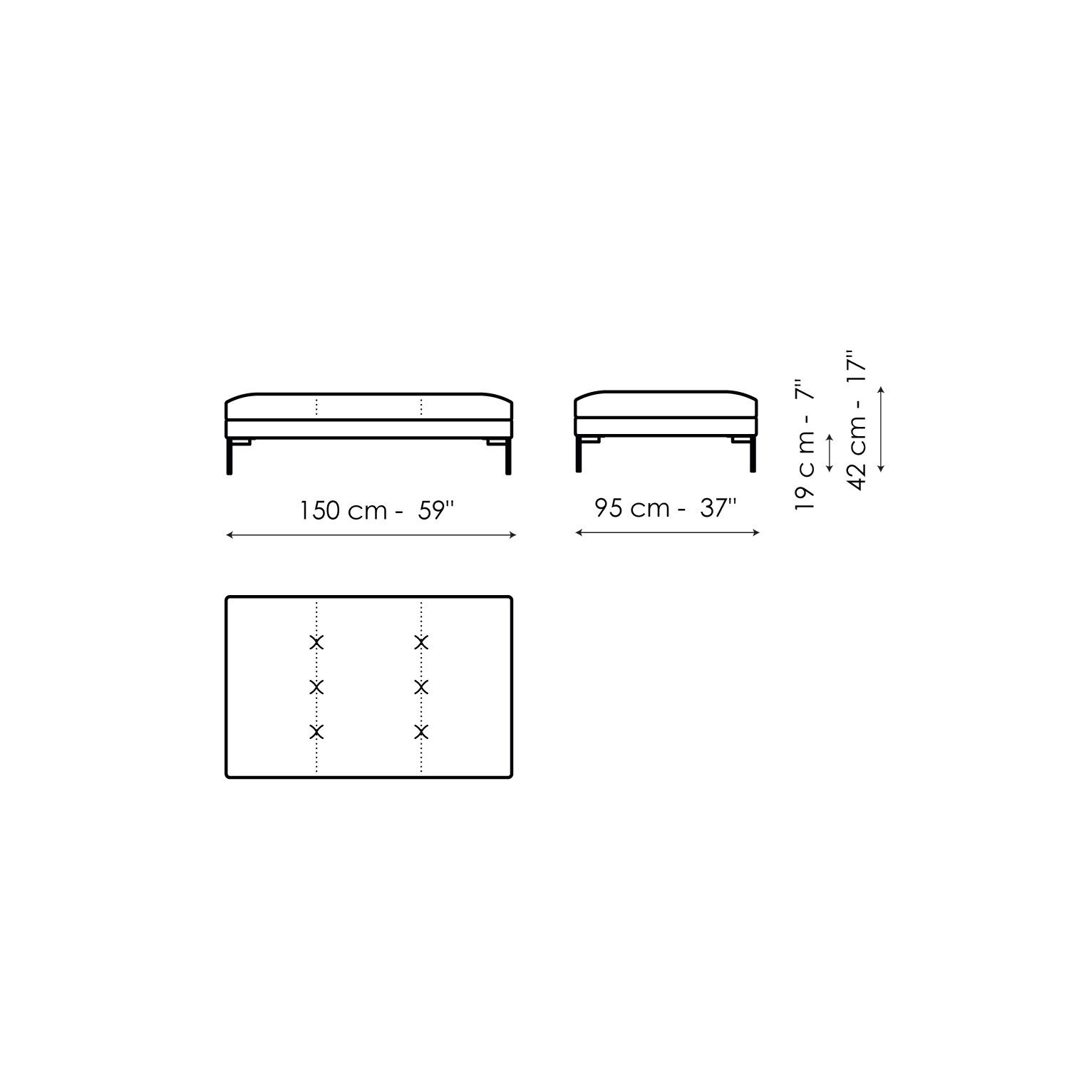 Ткань диван BONALDO ALIANTE ARCH-00100553 - Вид №20