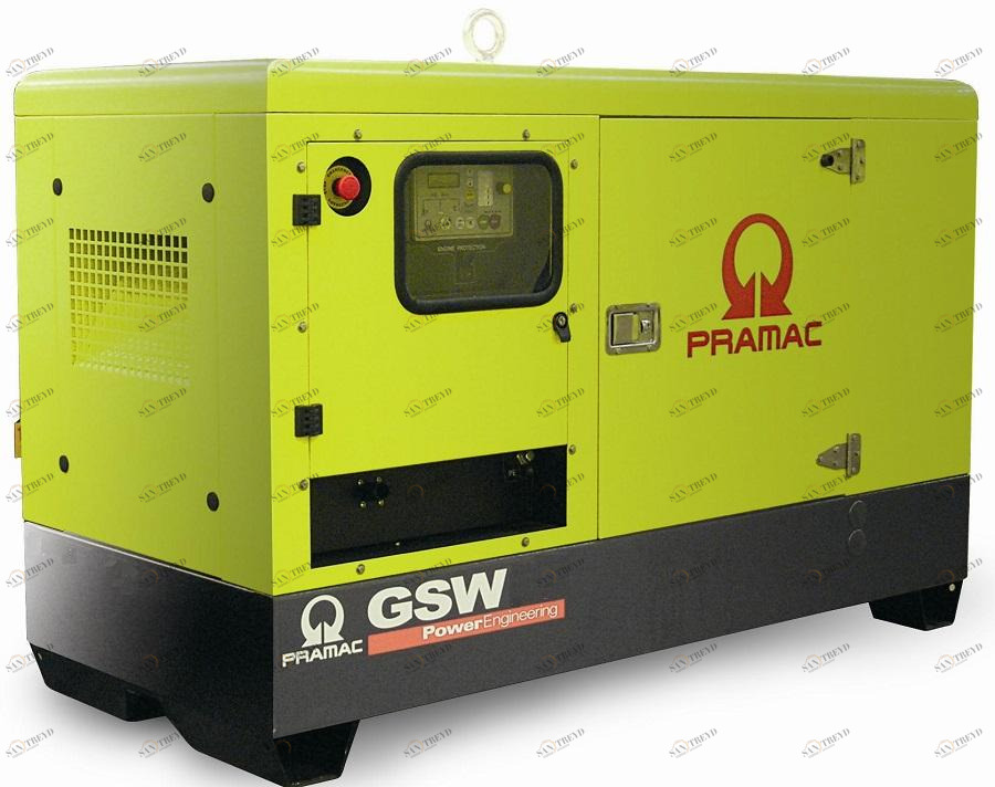 Дизельный генератор Pramac GSW15P (380 V) в кожухе с АВР sun-id-1032972