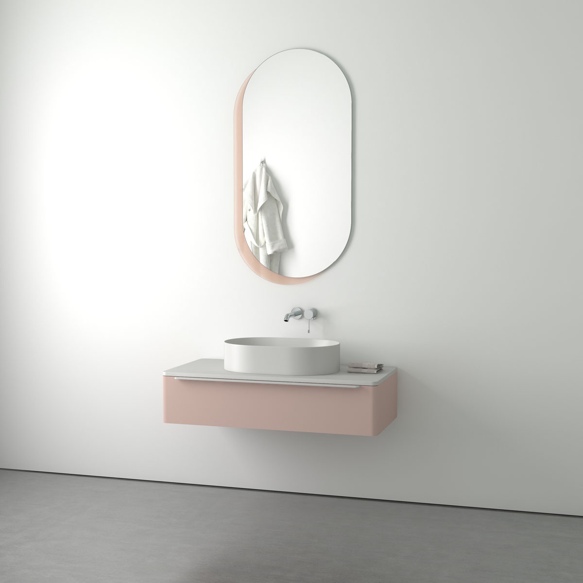 BY 0303 Зеркало на стеклянном основании EVOFORM Double - Вид №2