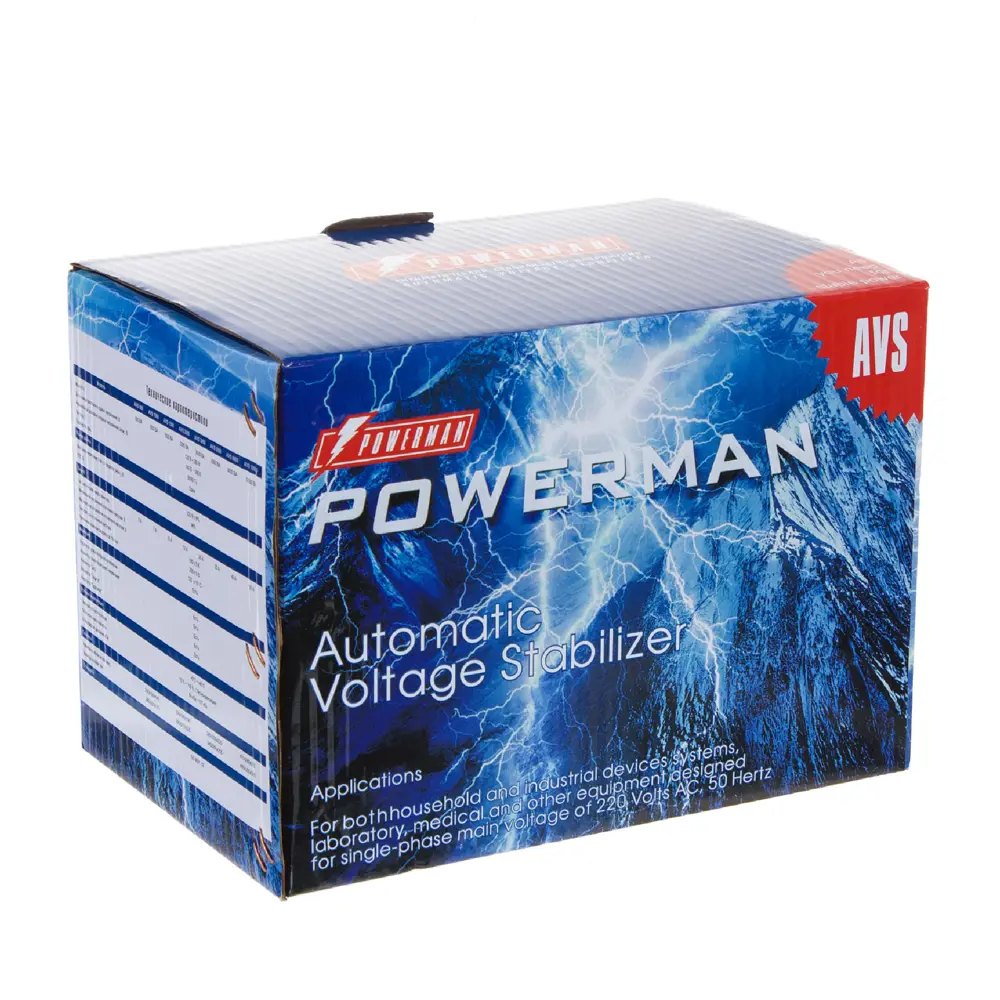 Стабилизатор напряжения POWERMAN AVS 2000D для защиты техники 15640326 STLM-0006220 - Вид №3