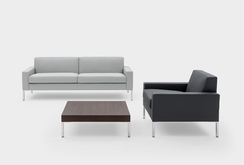 Viganò 3-х местный кожаный диван по контракту Cubiko sun-id-1500733 - Вид №4