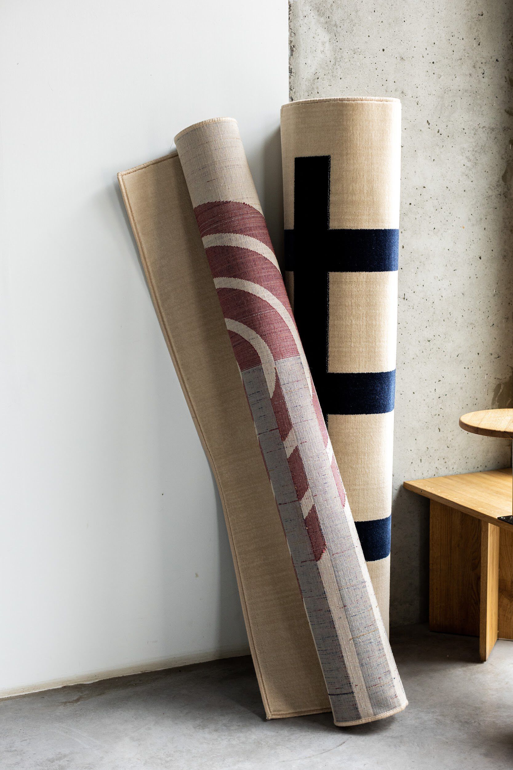 Прямоугольный ковер из полипропилена с геометрическим рисунком Shishka Project COMBINATION 1 ARCH-00020169 - Вид №1