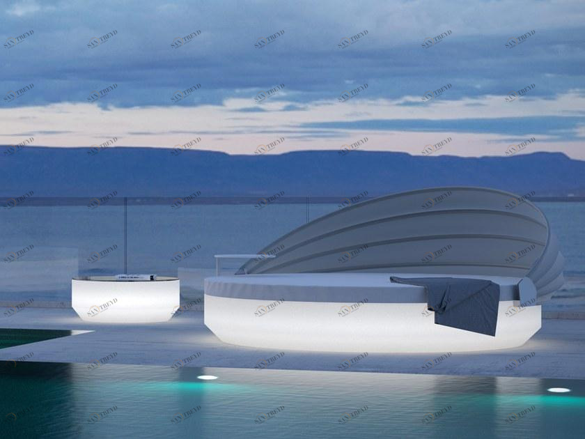 VONDOM Круглая грядка с зонтиком Vela sun-id-1448320