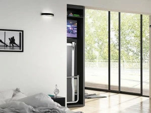 PROTEK® Рама стойки для раздвижной двери с держателем беговой дорожки Bigfoot®