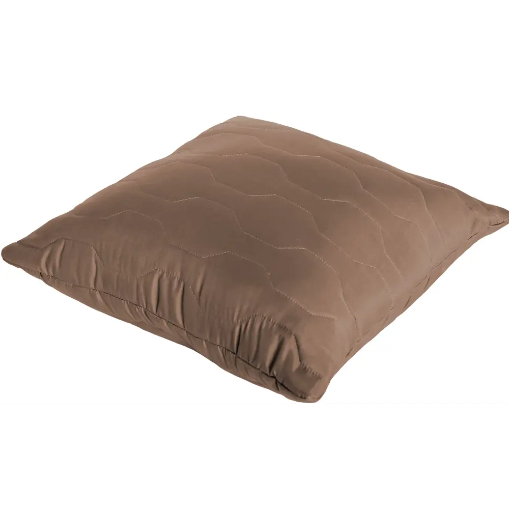 Подушка Микрофибра 50x50 см цвет серо-коричневый SEASONS STLM-2157630 - Вид №1