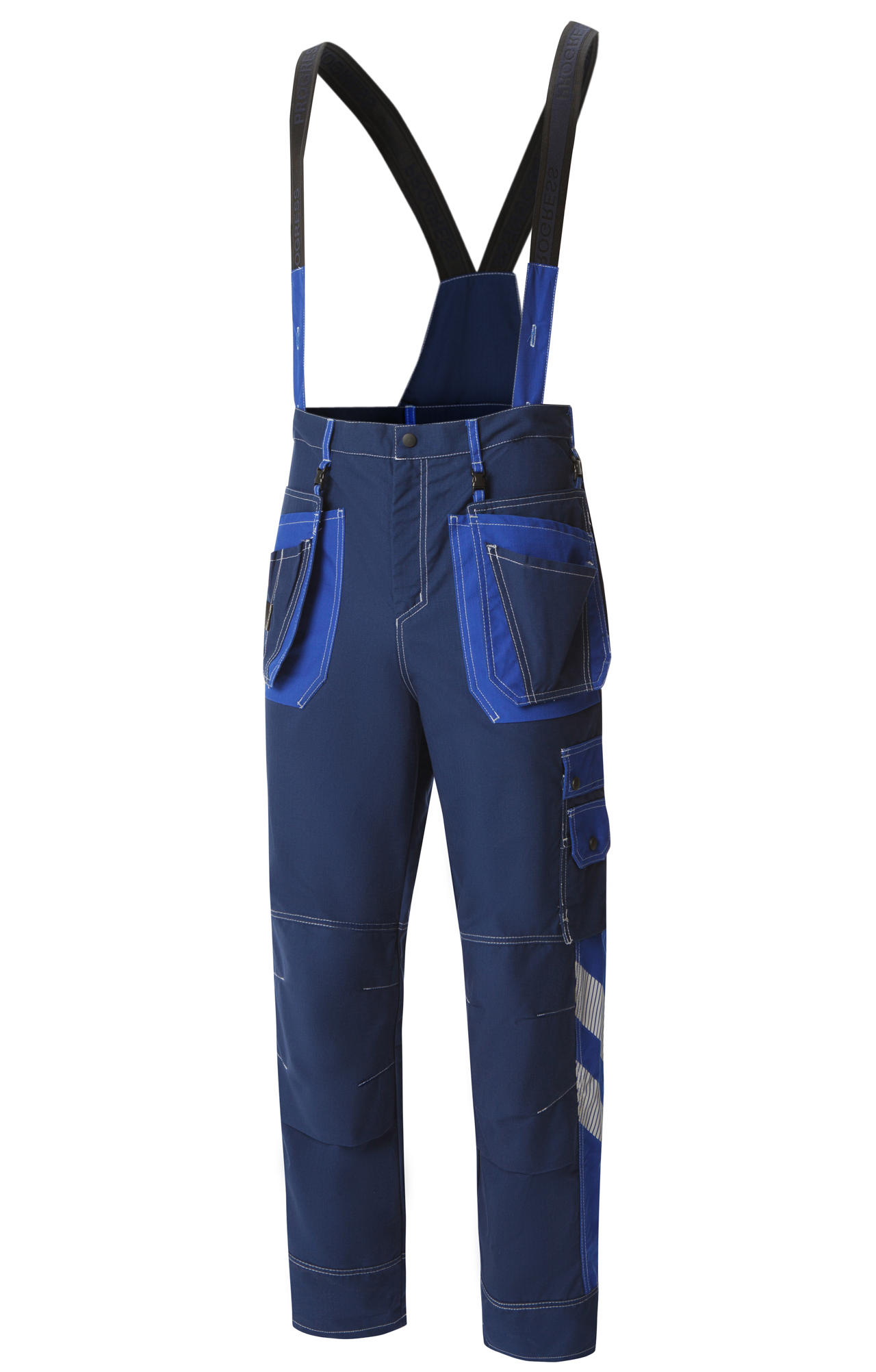 68809 Костюм "Прогресс" темно-синий с васильком  Летняя спецодежда  размер 52-54/182-188  - Вид №4