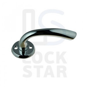 Ручка дверная 001K Zn/CR хром блестящий Santreyd LK01-1029