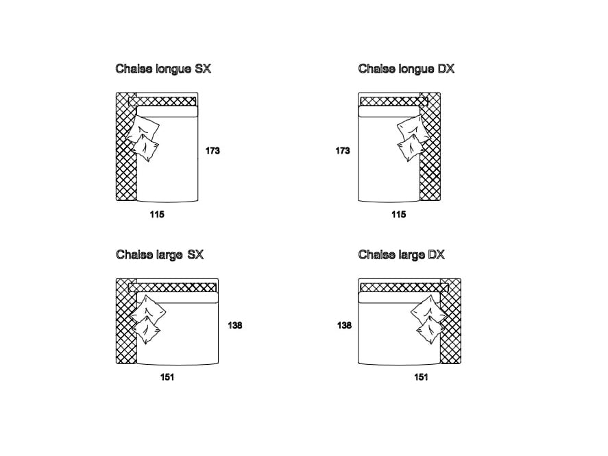 Бархатный диван Former In Italia Visconti Plus ARCH-00150100 - Вид №4