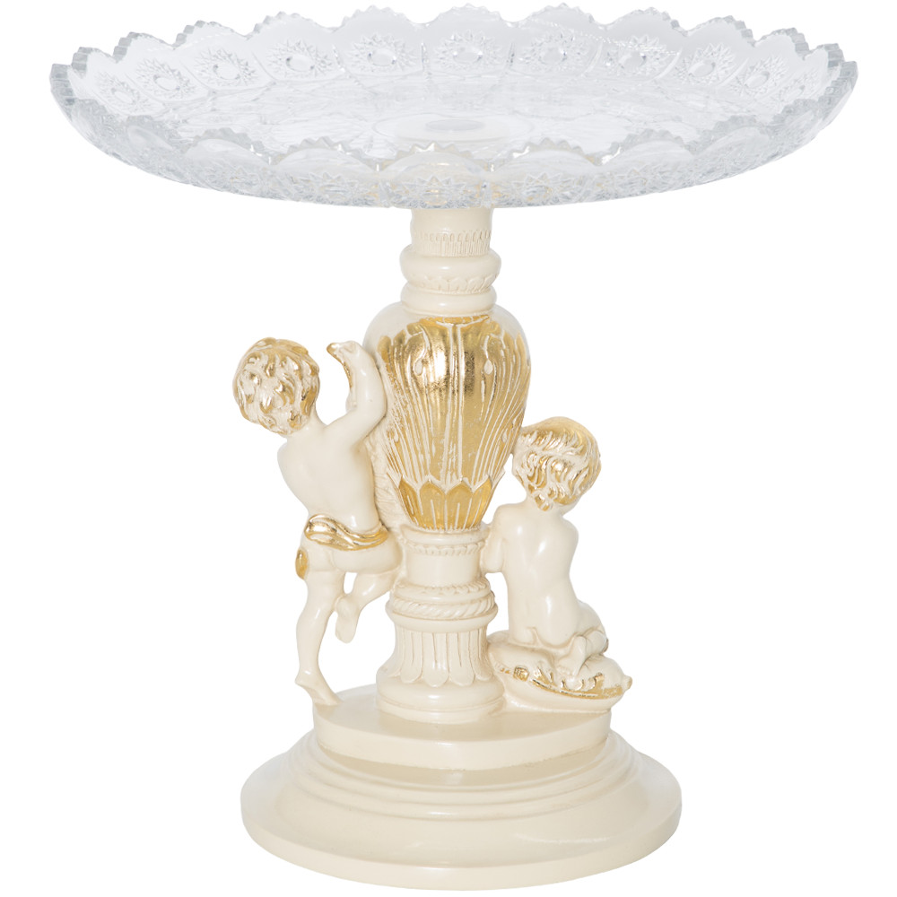 52093 Фруктовница-конфетница Путти - 7 Айвори BOGACHO 4627179657222 - Вид №3