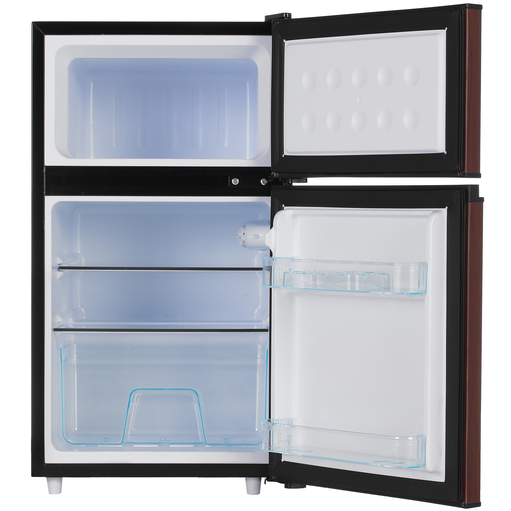 1023083 Холодильник компактный   Tesler RCT-100 коричневый STDN-0122931 - Вид №1