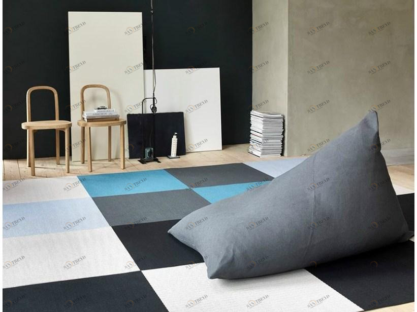 Woodnotes Прямоугольный коврик из бумажной пряжи sun-id-1355521