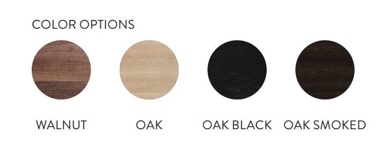 Овальный низкий журнальный столик из массива дерева Wewood MEMÓRIA ARCH-00028498 - Вид №8